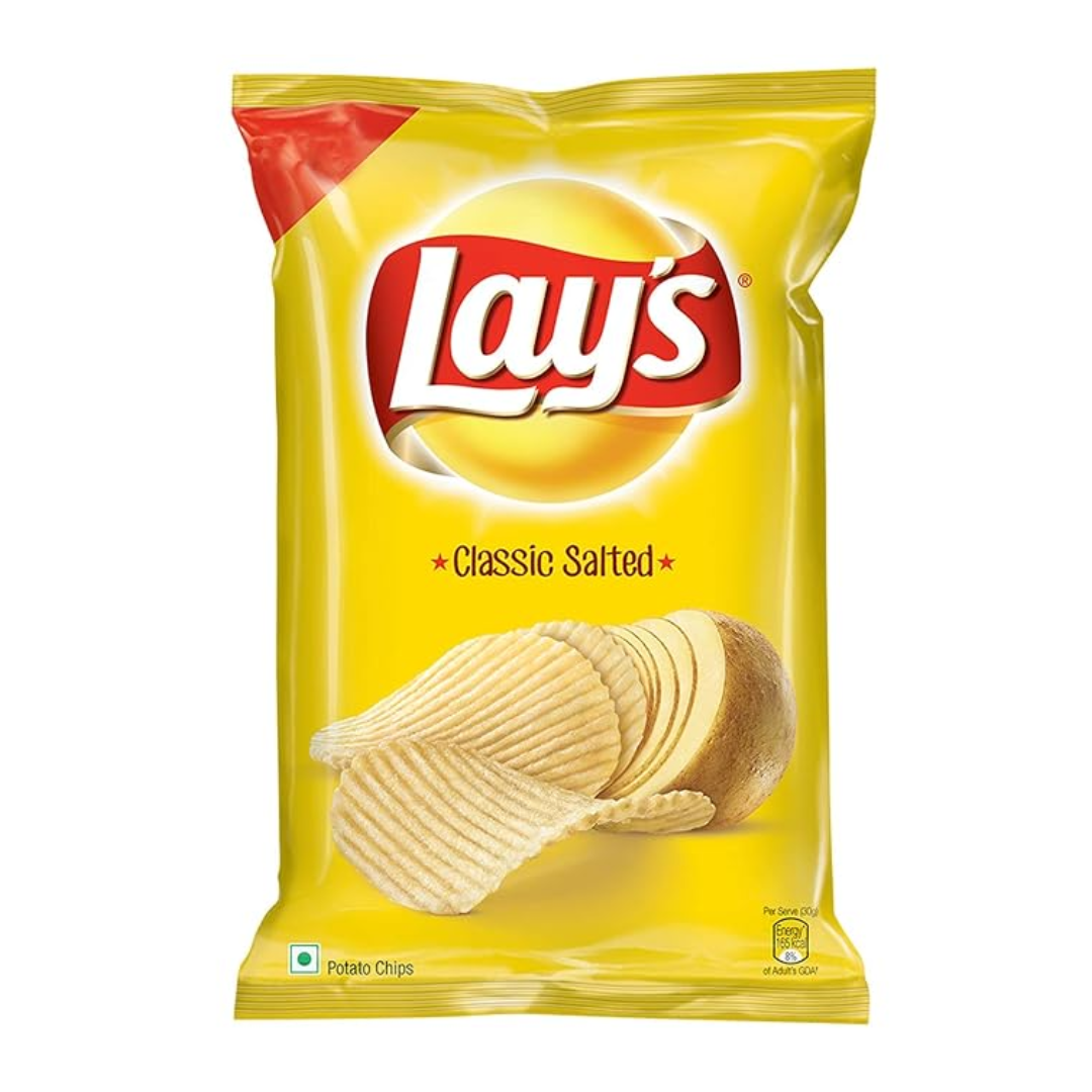 Lays Classic Salted Masala Chips 50g