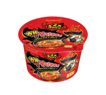 Samyang Hot Chicken 2x SPICY Ramen Soup Bowl – Korea