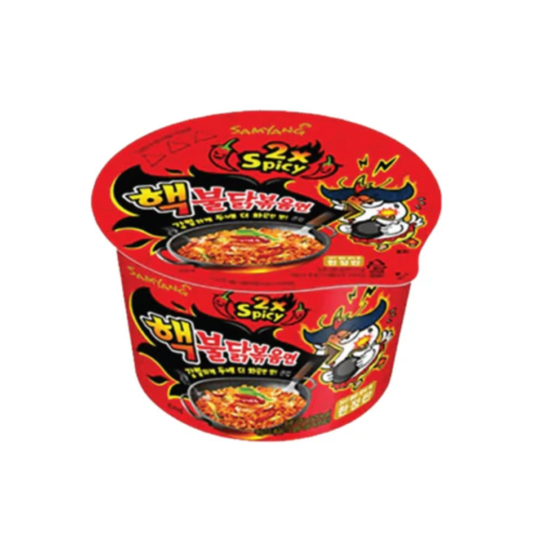 Samyang Hot Chicken 2x SPICY Ramen Soup Bowl - Korea