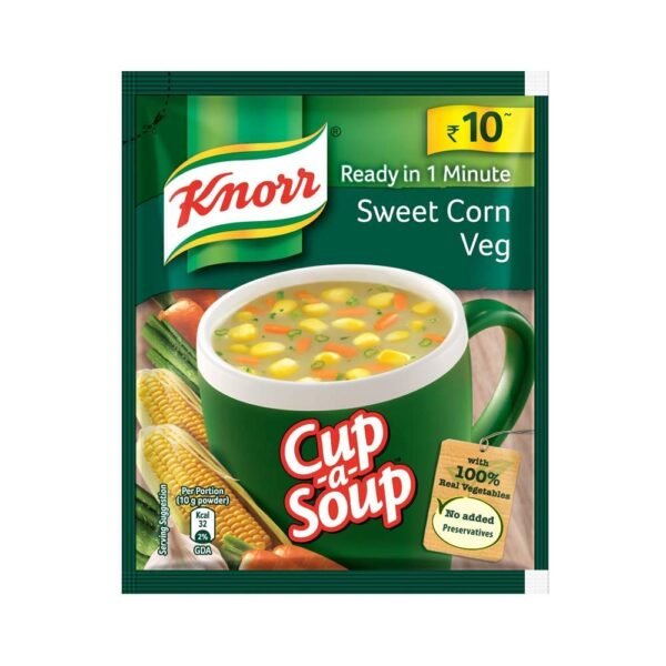 Knorr sweet corn Soup I 10G I Count Of 4
