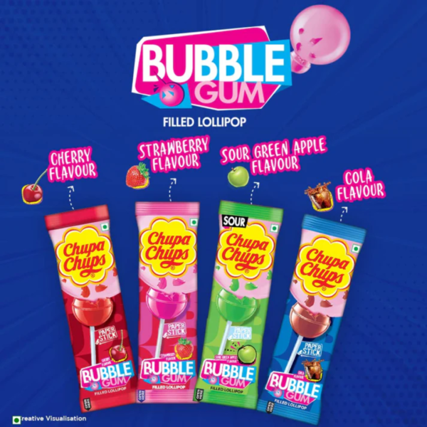 Chupa Chups Gum-Filled Lollipop - Image 2