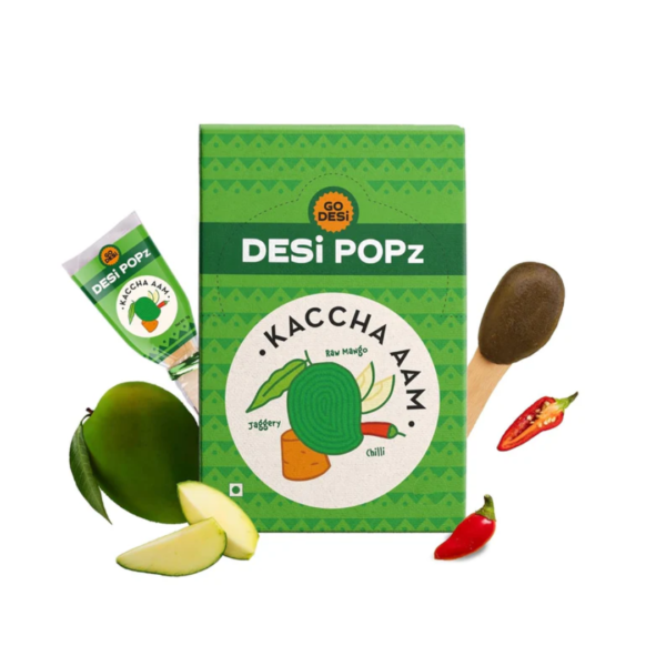 GO DESi Popz Kaccha Aam  Pack of 4