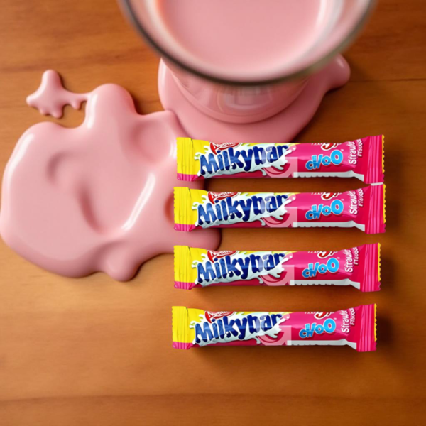 Milkybar Choo Strawberry Flavor I Count Of 4