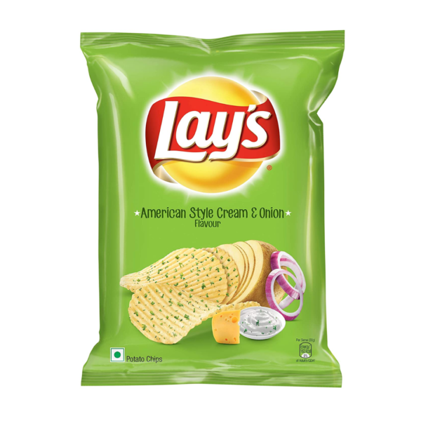 Lays Cream N Onion American Style