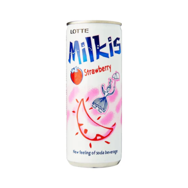 Lotte Milkis Strawberry 250ml