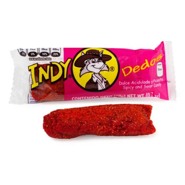 Indy Dedos Spicy and Sour Mexican Candy (Count of 3)