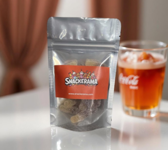 Snackerama’s Sour Cola Bottle Gummies (100 gm)